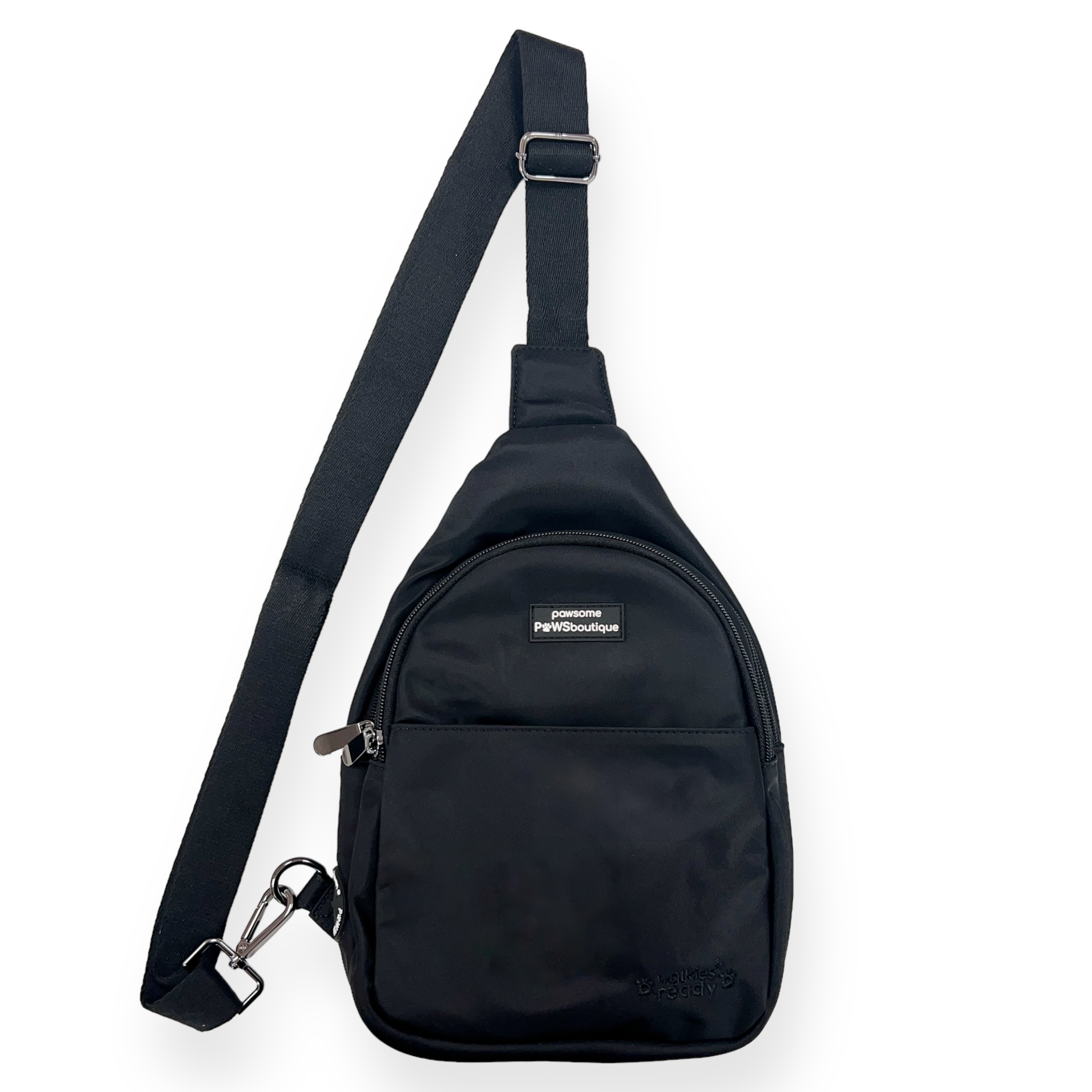 Sling Backpack - Walkies Ready® Black