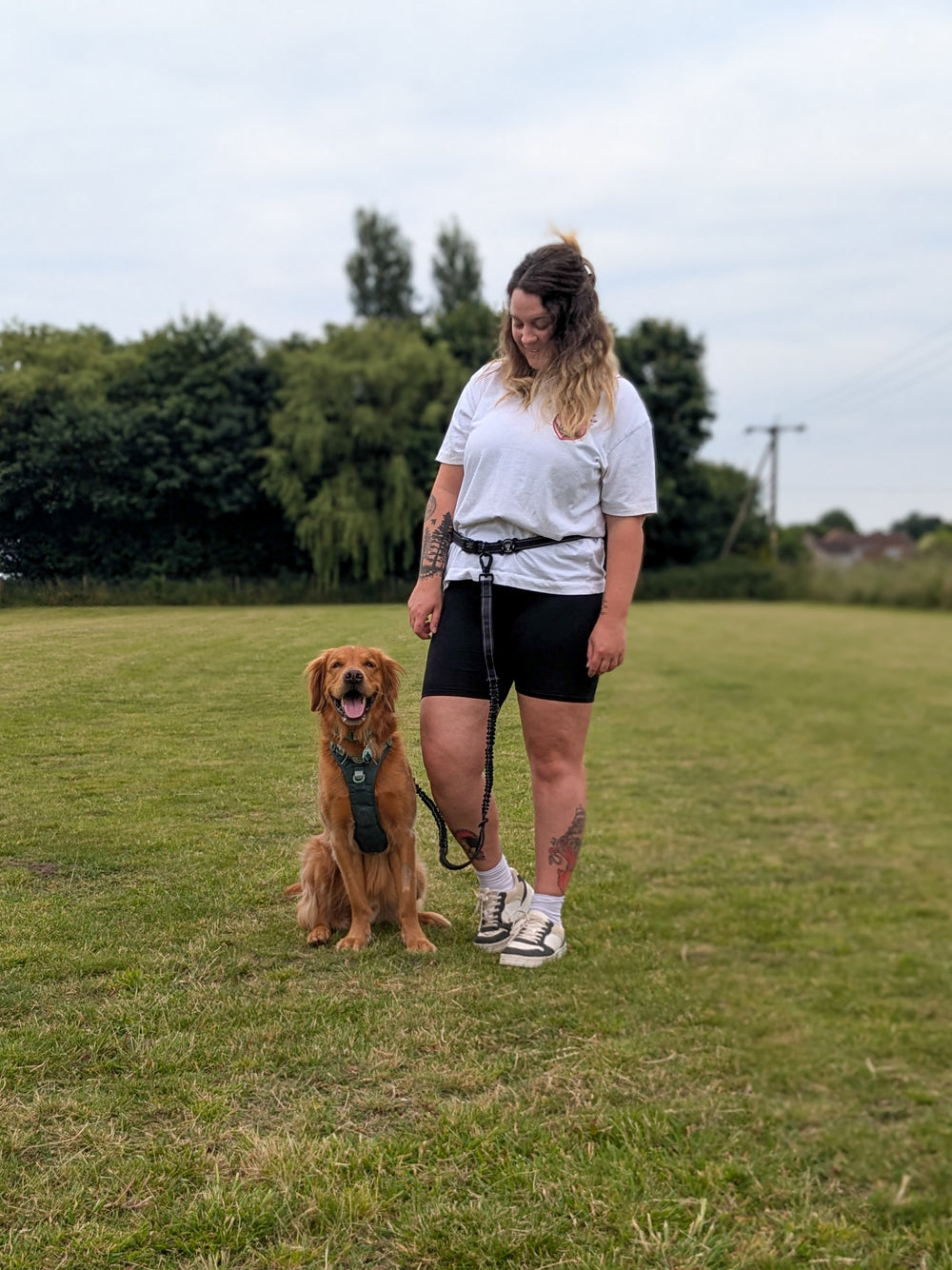 Handsfree Lead - Walkies Ready® Black