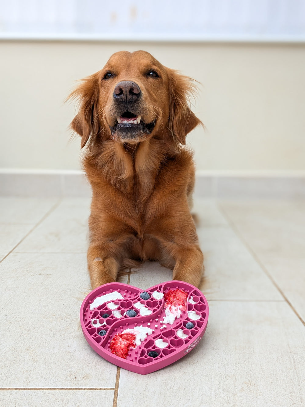 Lick Mat - Raspberry Pink