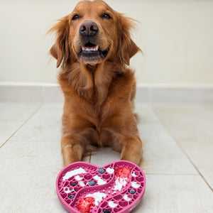 Lick Mat - Raspberry Pink