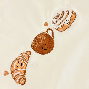 Embroidered Sweatshirt - Vanilla Icing