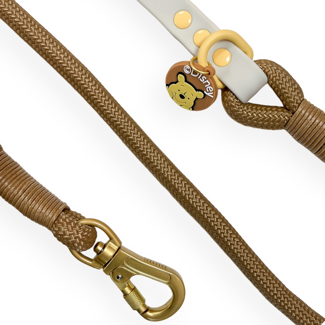 Disney© 4ft Rope Lead - Winnie The Pooh - Beige and Brown