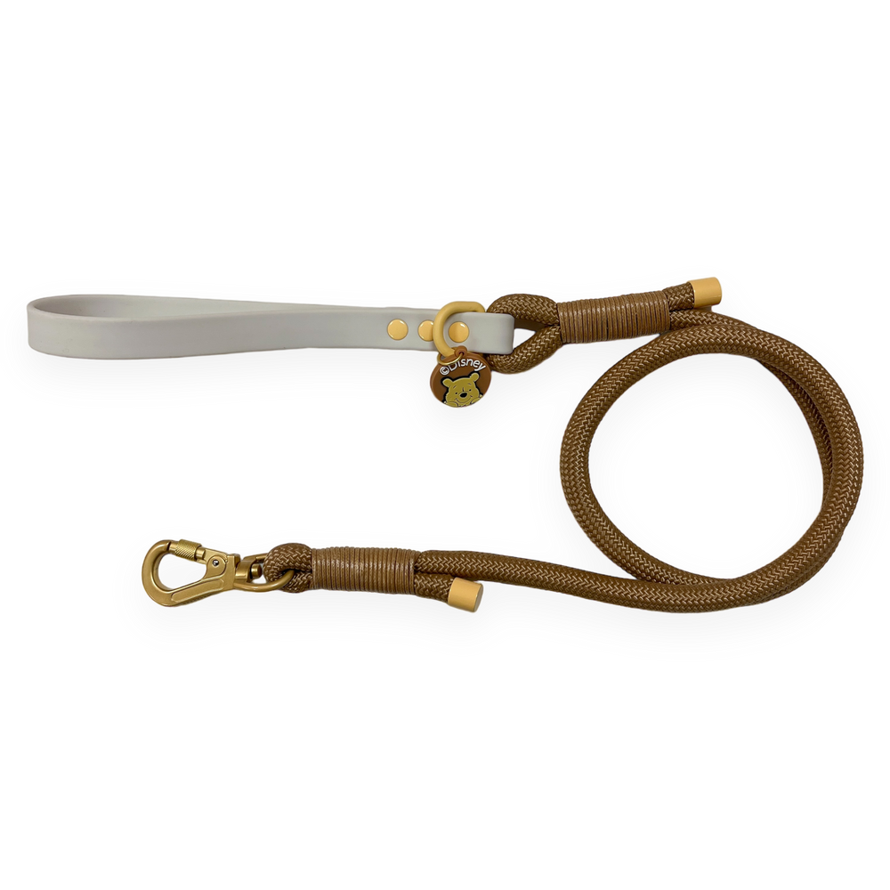 Disney© 4ft Rope Lead - Winnie The Pooh - Beige and Brown