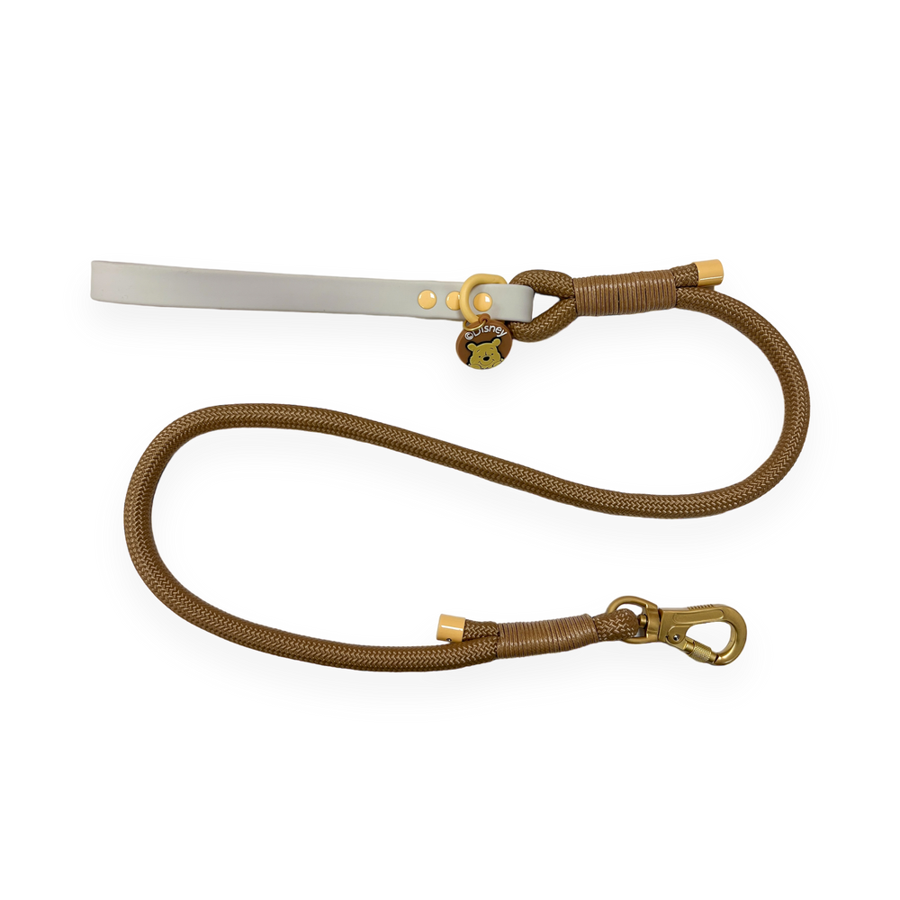 Disney© 4ft Rope Lead - Winnie The Pooh - Beige and Brown