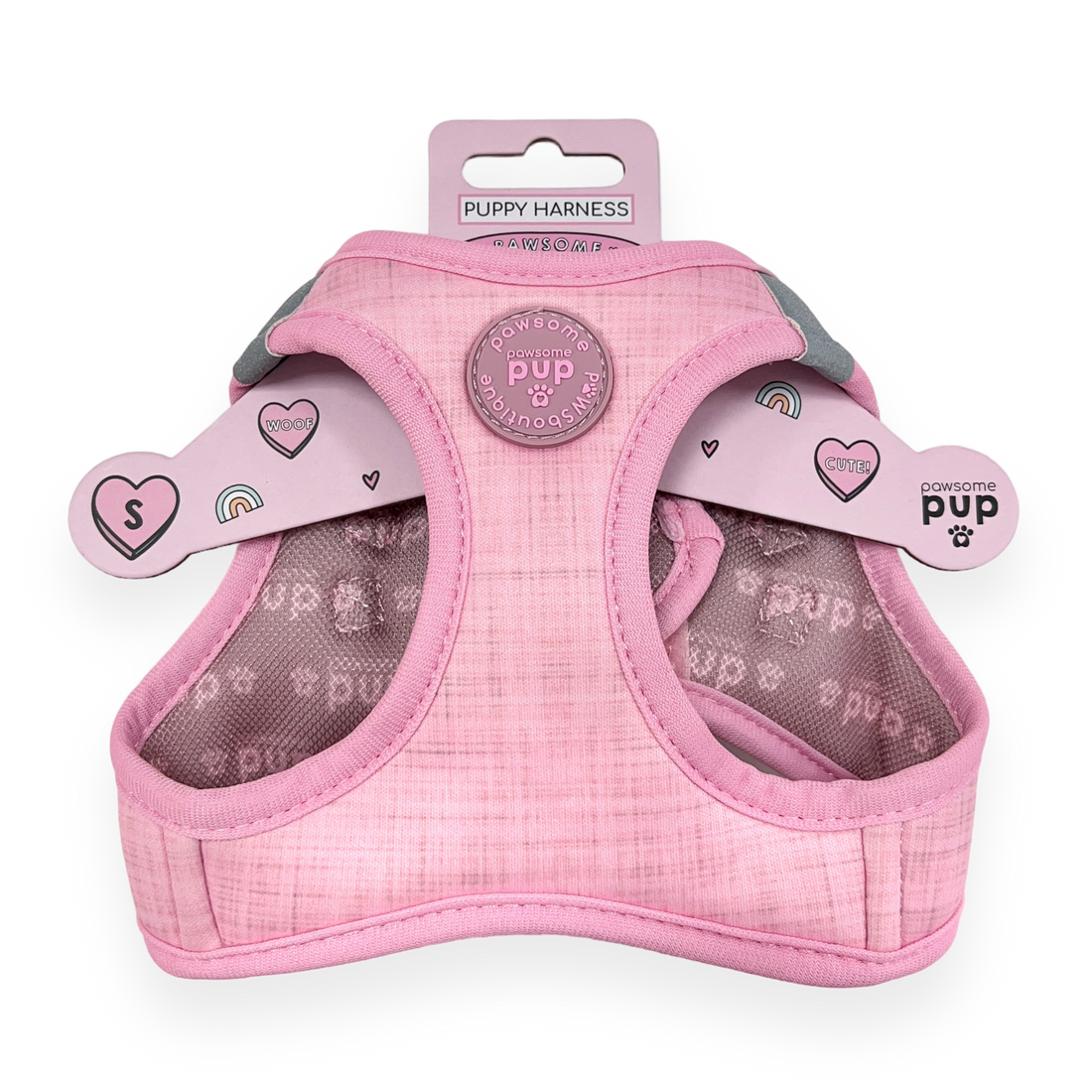 Pawsome Pup Harness - Pink