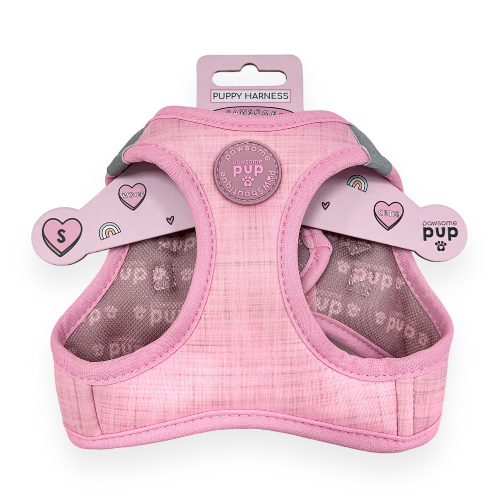 Pawsome Pup Harness - Pink
