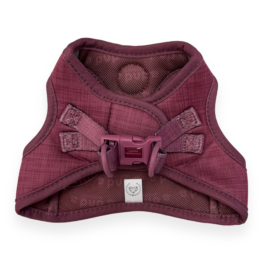 Pawsome Pup Harness - Burgundy