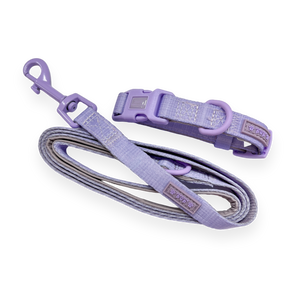 Pawsome Pup Collar and Lead Set - Lilac