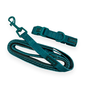 Pawsome Pup Collar and Lead Set - Emerald