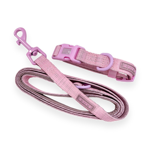 Pawsome Pup Collar and Lead Set - Pink