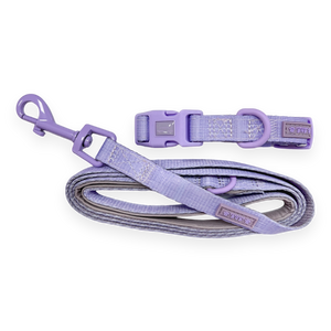 Pawsome Pup Collar and Lead Set - Lilac