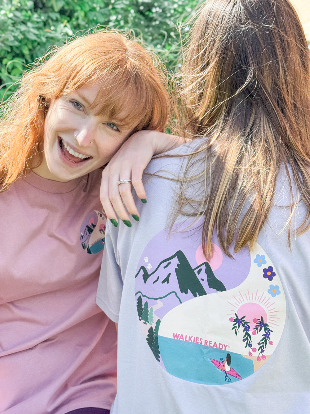 T-Shirt - Roaming Wild Dusky Lilac