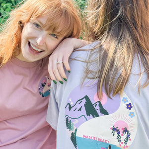 T-Shirt - Roaming Wild Dusky Lilac