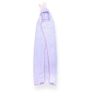 Disney© Hooded Microfibre Towel - Bambi + Friends Lilac