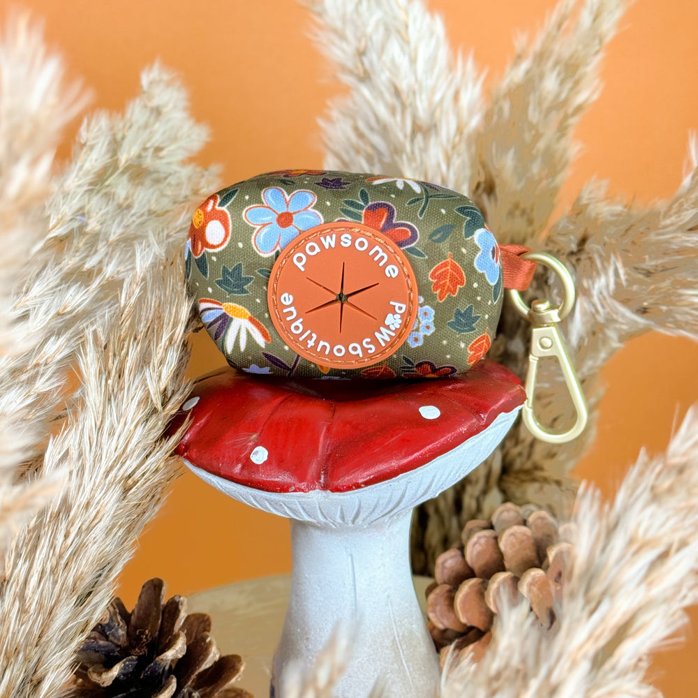 Poo Bag Holder - Rust & Bloom