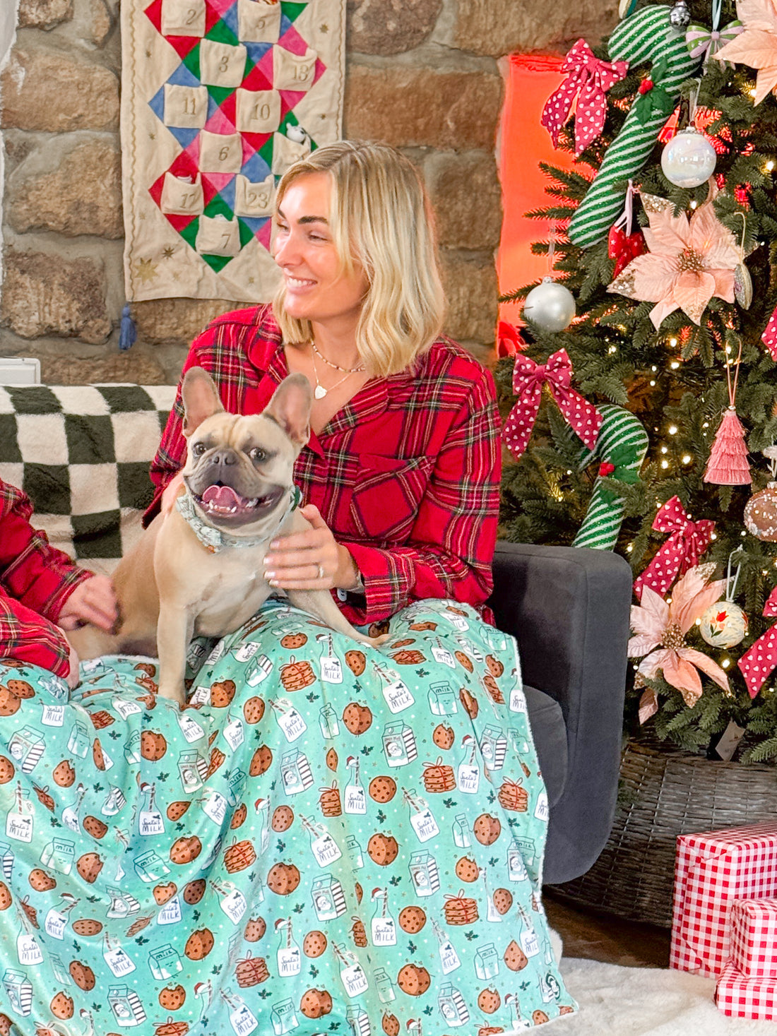 Dog Blanket - Milk & Cookies