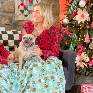 Dog Blanket - Milk & Cookies