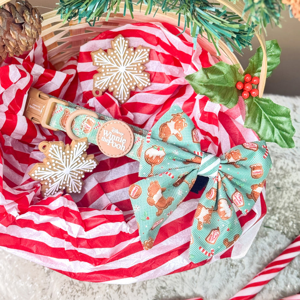 Disney© Sailor Bow - Gingerbread Bear Sage