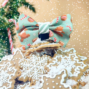 Disney© Bow Tie - Gingerbread Bear Sage