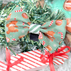 Disney© Bow Tie - Gingerbread Bear Sage