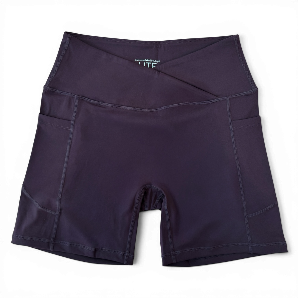 Lite Cycling Shorts - Plum