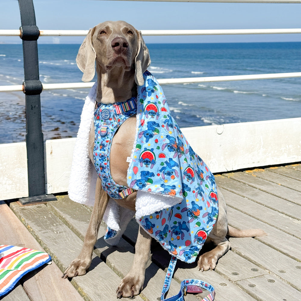 Disney© Dog Blanket - Stitch's Fruit Fiesta