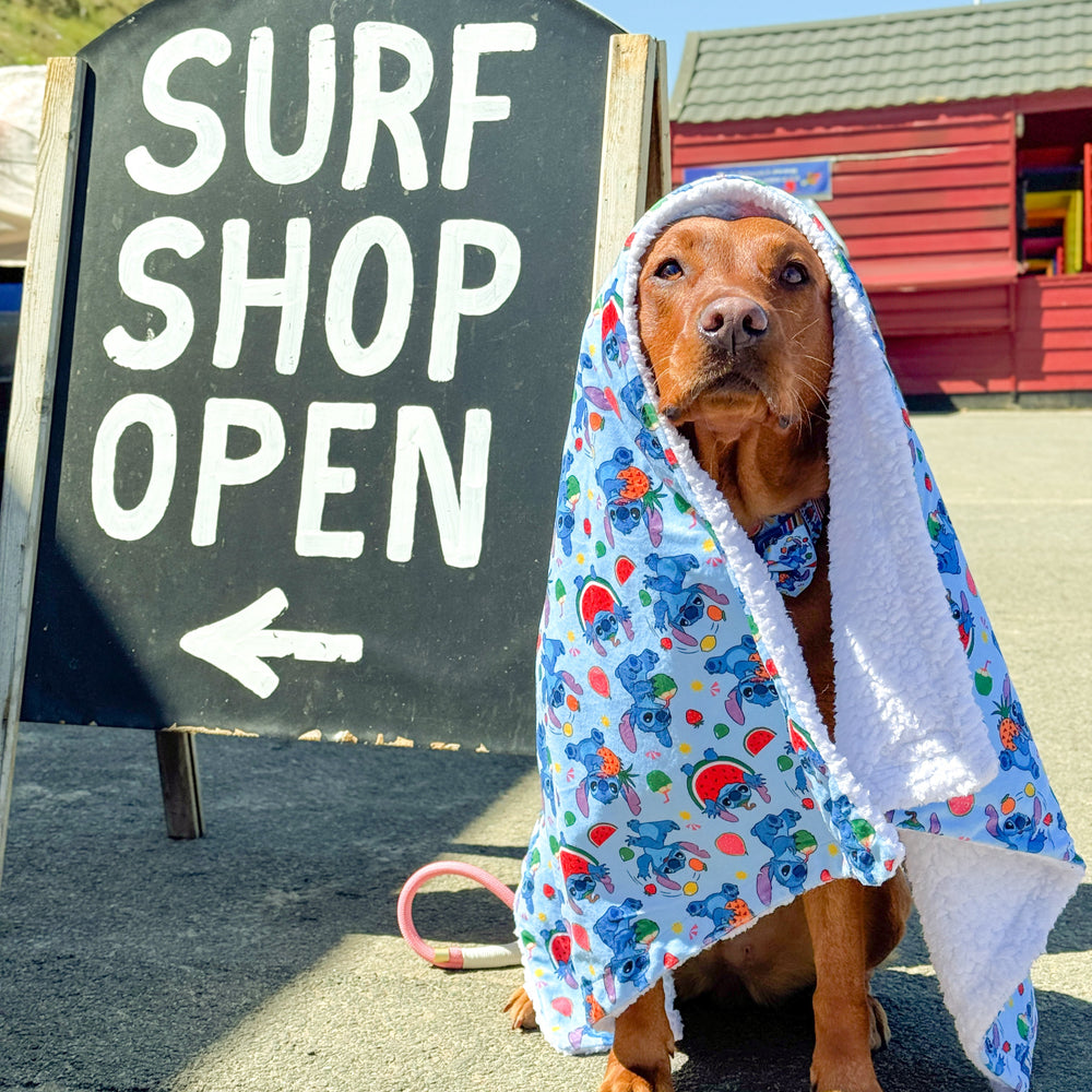 Disney© Dog Blanket - Stitch's Fruit Fiesta