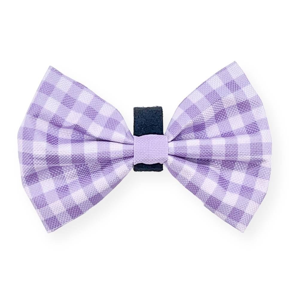 Disney© Bow Tie - Bambi + Friends Lilac Gingham