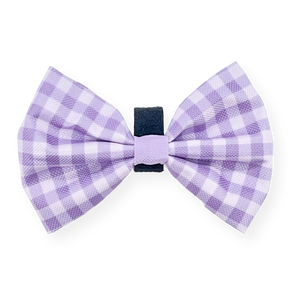Disney© Bow Tie - Bambi + Friends Lilac Gingham