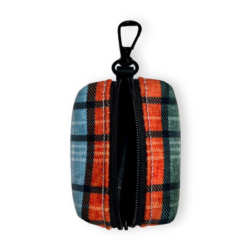 Poo Bag Holder - Harvest Plaid