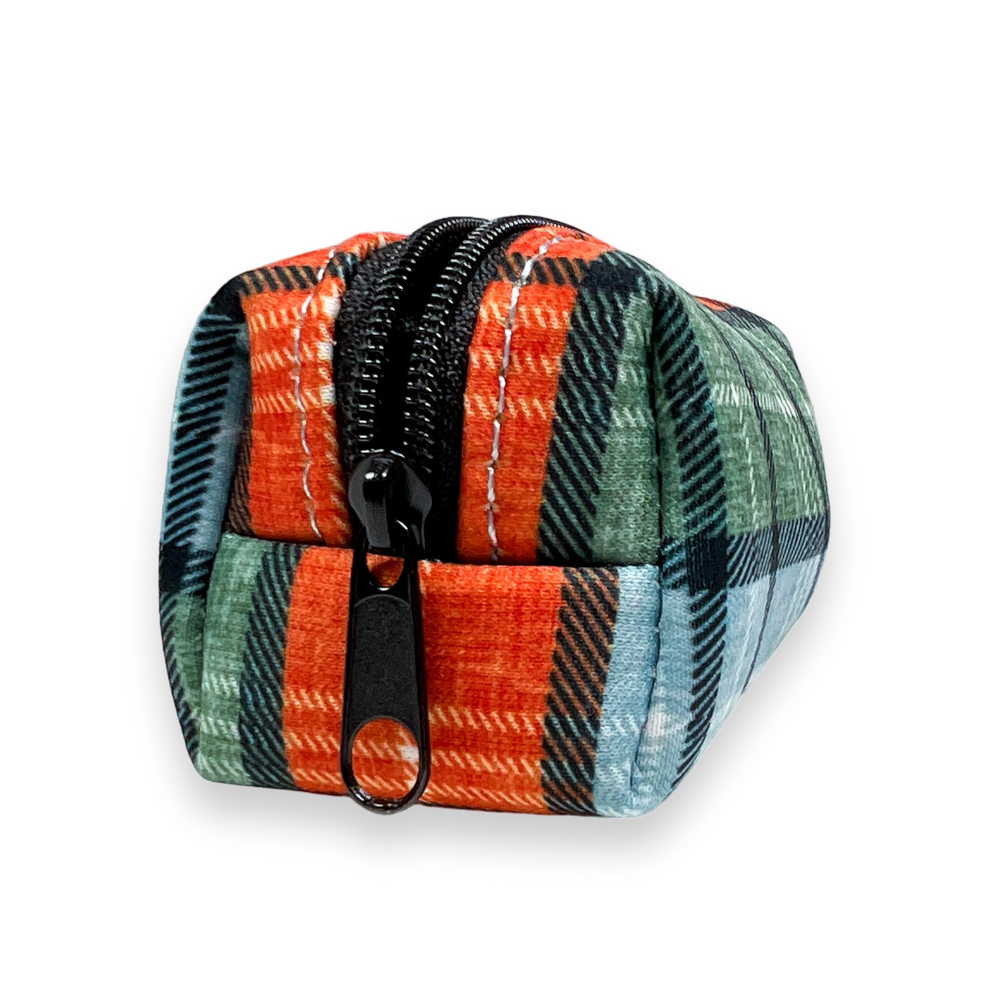 Poo Bag Holder - Harvest Plaid