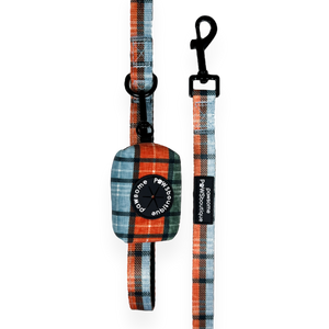 Poo Bag Holder - Harvest Plaid