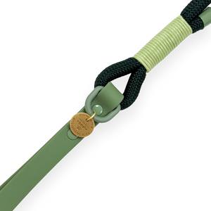 4ft Rope Lead - Walkies Ready® Forest Green