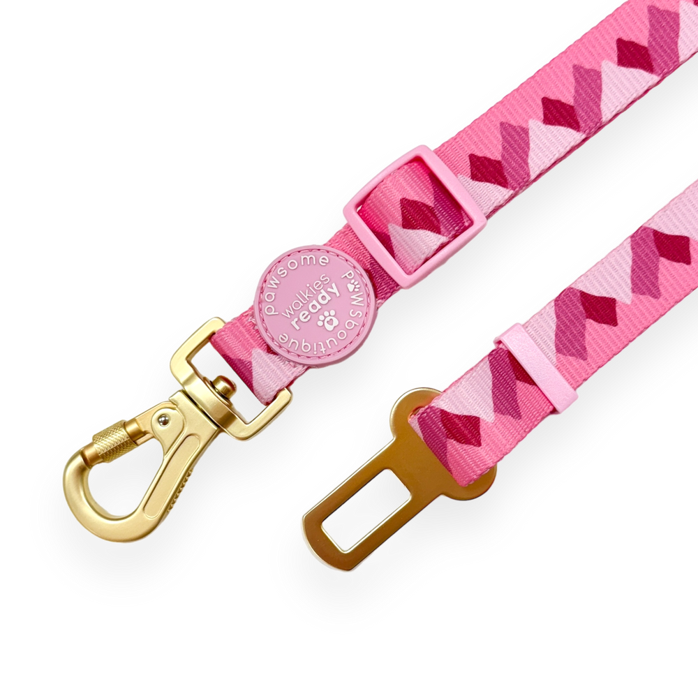 Walkies Ready® Seat Belt Restraint - Raspberry Pink
