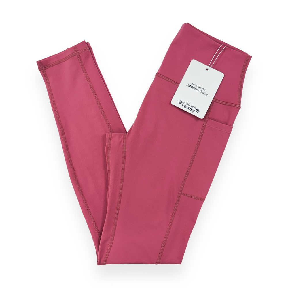 Walkies Ready® Leggings - Raspberry Pink