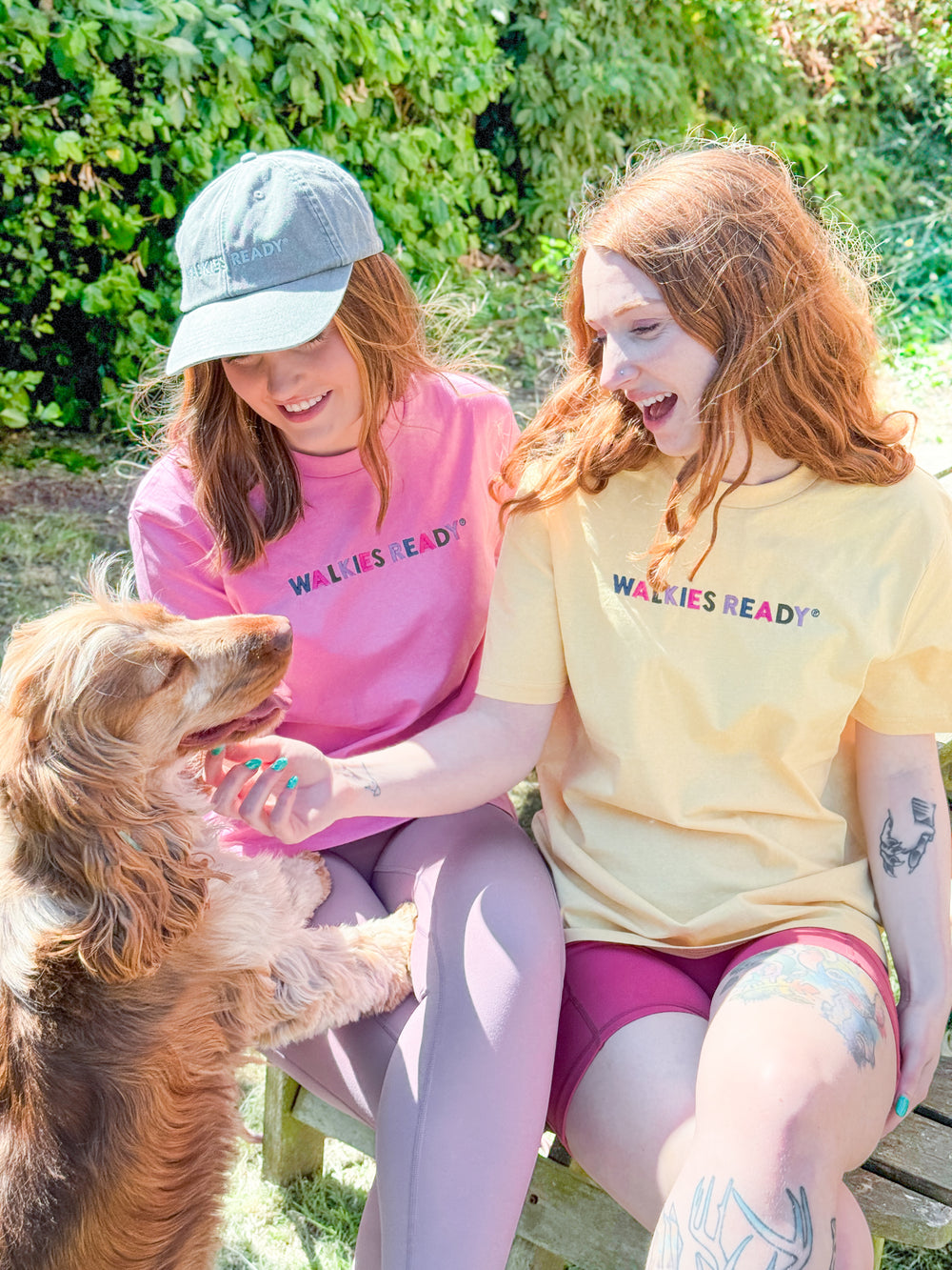 T-Shirt - Walkies Ready® Bubble Pink