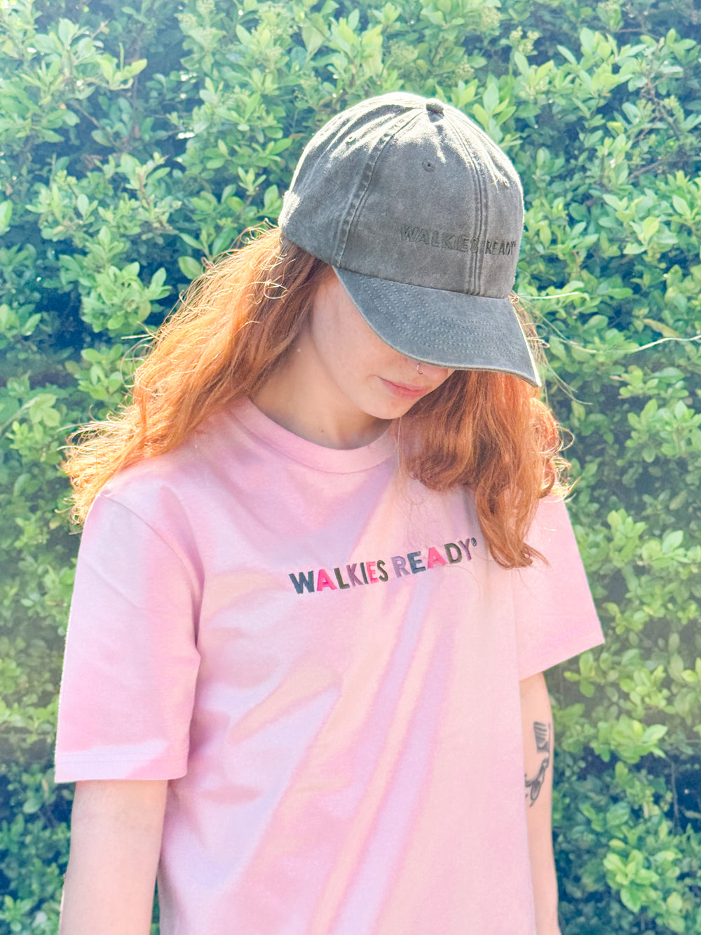 T-Shirt - Walkies Ready® Baby Pink