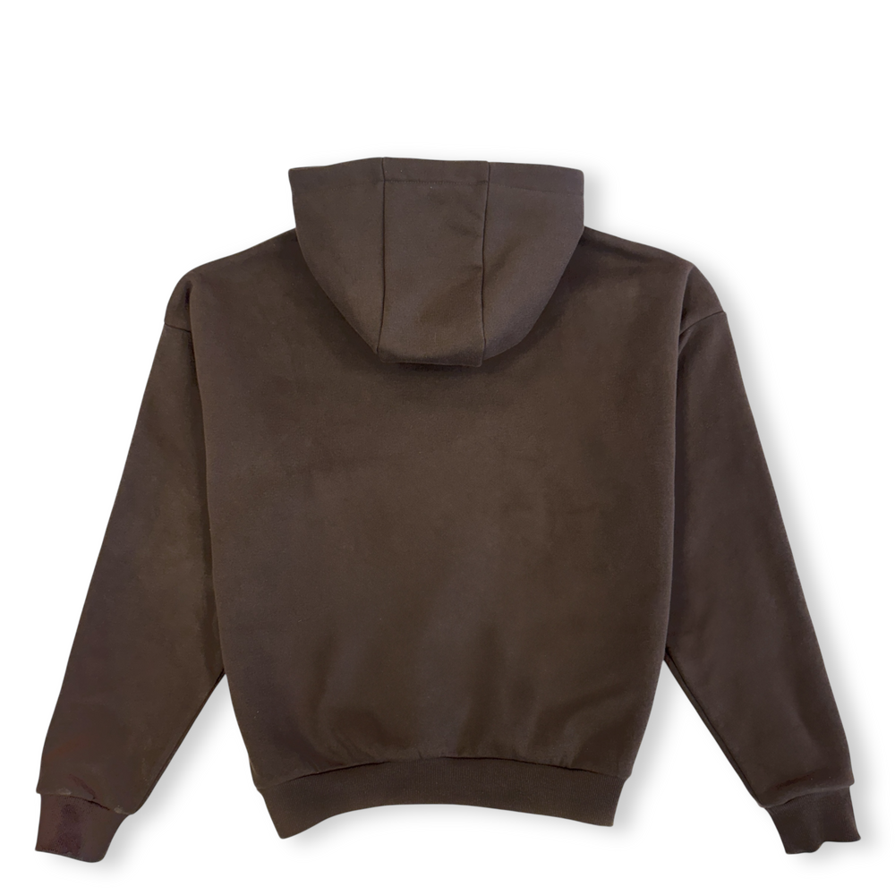 Hoodie - Walkies Ready® Chocolate Brown