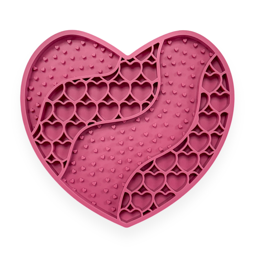 Lick Mat - Raspberry Pink