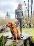 4ft Rope Lead - Walkies Ready® Forest Green