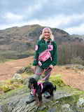 4ft Rope Lead - Walkies Ready® Raspberry Pink