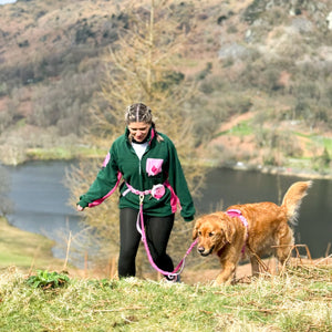 Handsfree Lead - Walkies Ready® Raspberry Pink