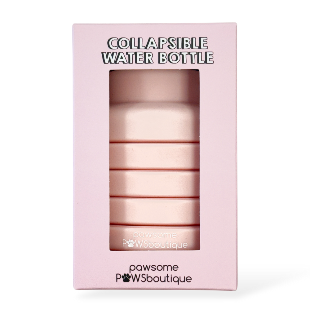 Collapsible Water Bottle - Pink