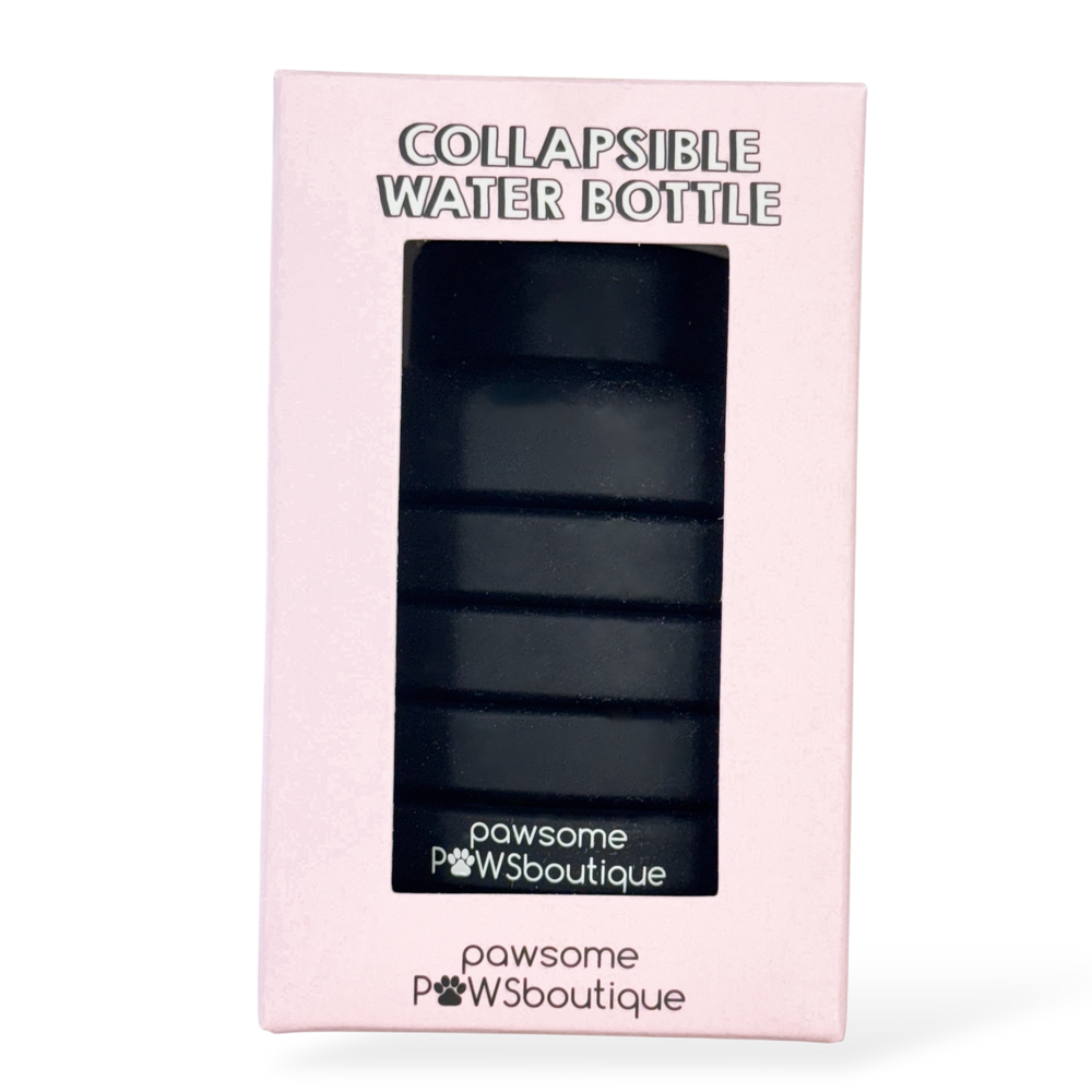 Collapsible Water Bottle - Black