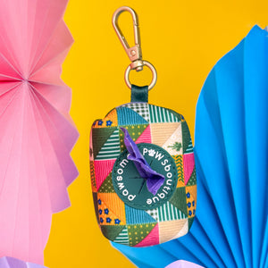 Poo Bag Holder - Patchwork