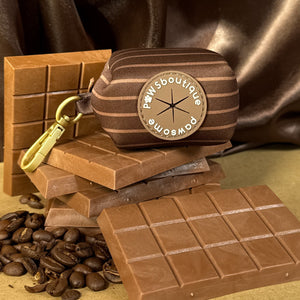 Poo Bag Holder - Walkies Ready® Chocolate Brown