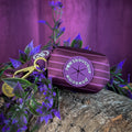 Poo Bag Holder - Walkies Ready® Plum
