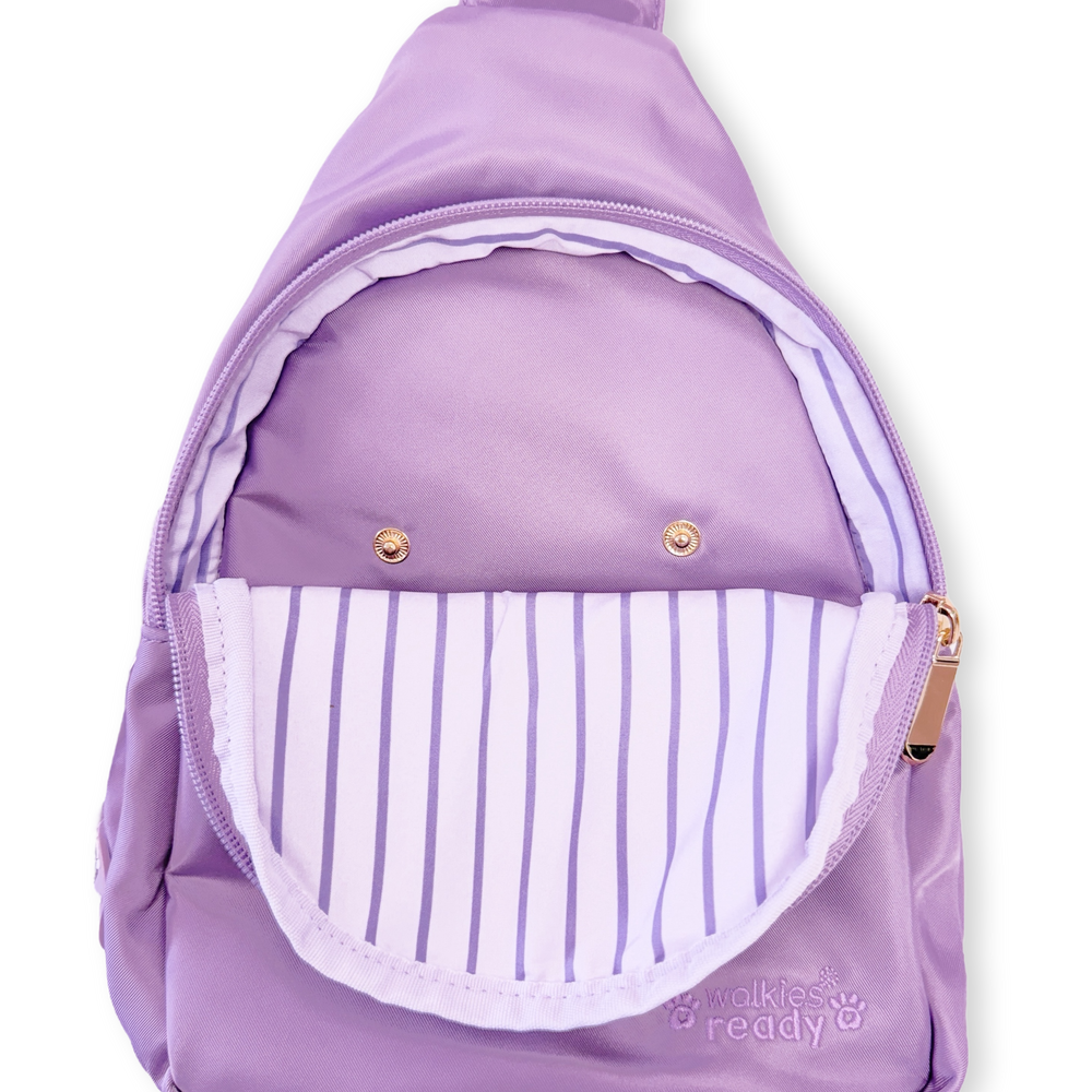 Sling Backpack - Walkies Ready® Lilac