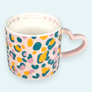 Mug - Pink Leopard