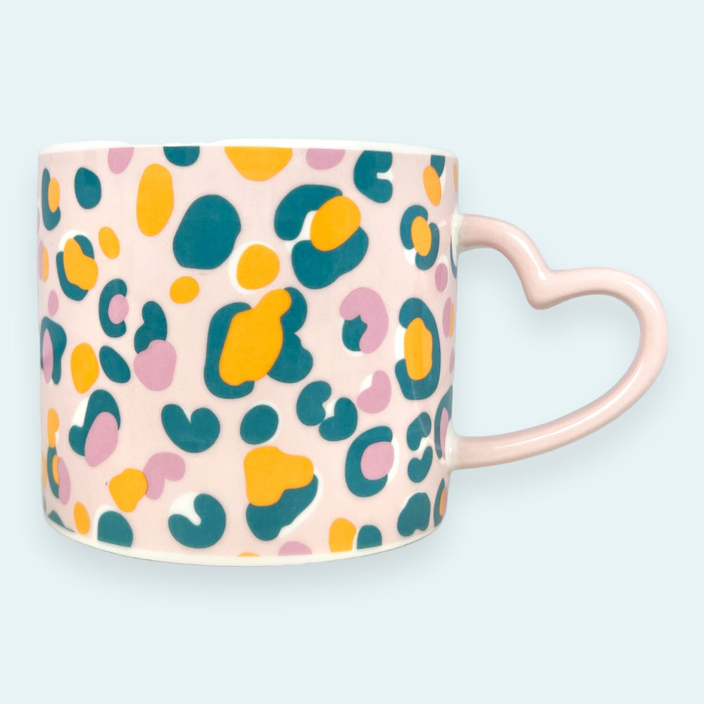 Mug - Pink Leopard